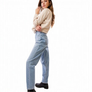 LEVI'S Womens High Loose Taper Jeans